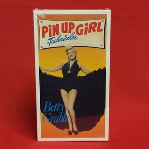 Pin Up Girl in Technicolor Betty Grable 1989 VHS New Sealed